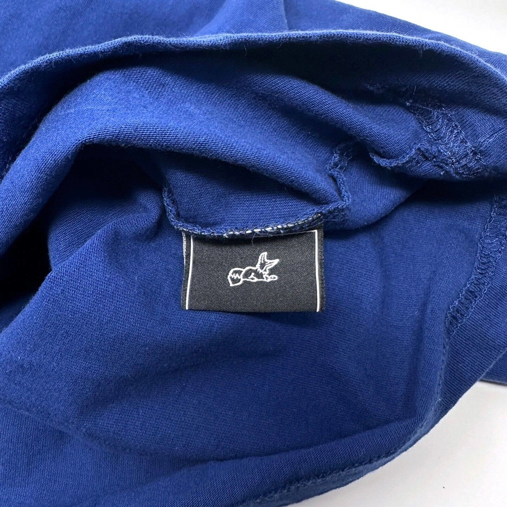 AKOO Authentic Clothing Blue Short Sleeve‎ T-Shirt Fox Music Appliqué Size M - Picture 5 of 7